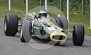 Vintage Lotus BRM 43 Formula 1 racing car.