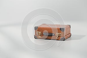 Vintage luggage figure