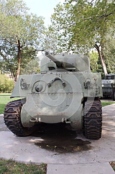 Vintage M4A3 Sherman Tank photo
