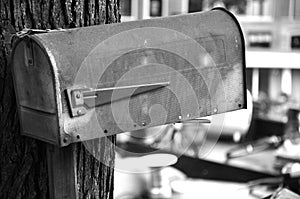 Vintage mailbox