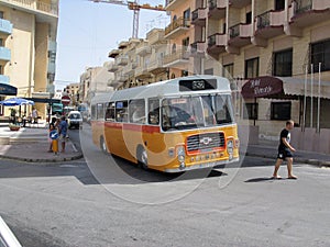 Vintage Malta Bus