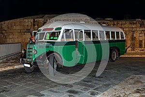 Vintage Malta bus