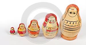 Vintage matryoshkas