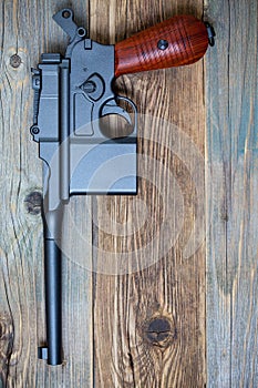 Vintage Mauser submachine gun