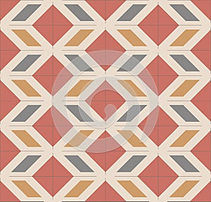 Vintage Mexican geometrical pattern