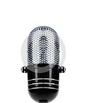 Vintage Microphone Isolated