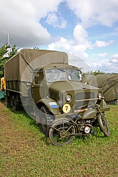 Vintage military trucks