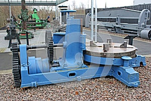 Vintage mining machinery