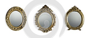 Vintage mirrors photo