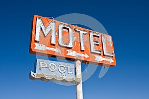 Vintage Motel Sign