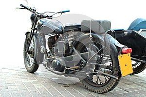 Vintage motorcycle