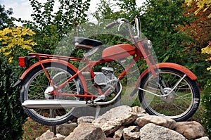 Vintage motorcycle