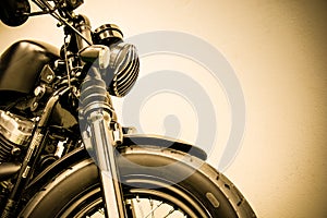 Vintage Motorcycle detail