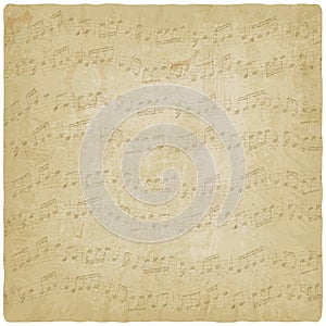 Vintage music background