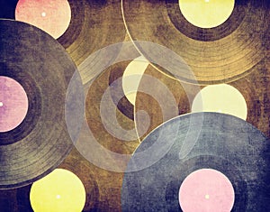 Vintage musical background