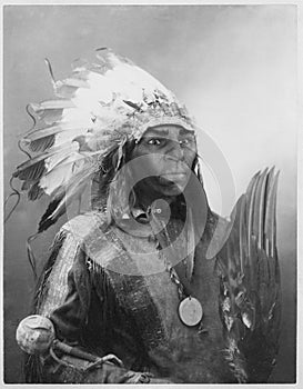 Vintage Native American Indian, Culture, Tradition