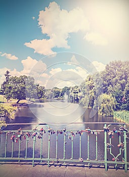 Vintage natue background.