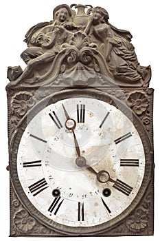 Vintage nineteenth century clock photo