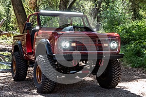 Vintage offroad vehicle is too clean to drive