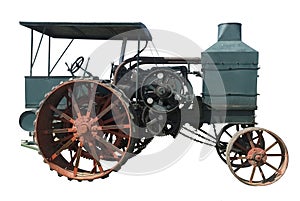 Vintage oil pull tractor