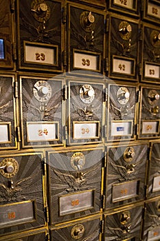 Vintage Old Fashion Mailboxes