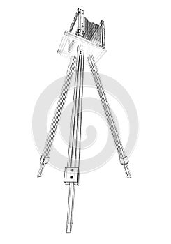 Vintage old film camera