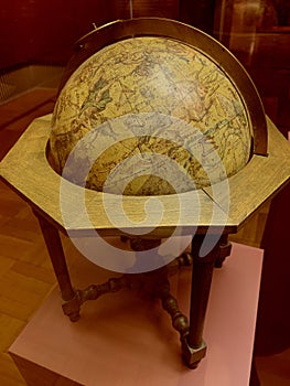 Vintage old globus