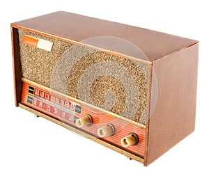 Vintage old radio
