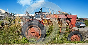 Vintage Old Tractor