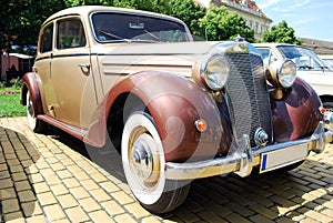 Vintage oldtimer car