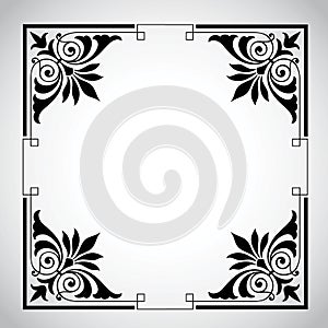 Vintage Ornamental Frame Series