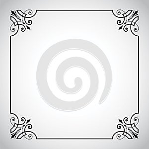 Vintage Ornamental Frame Series