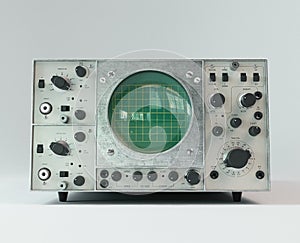 Vintage Oscilloscope Machine