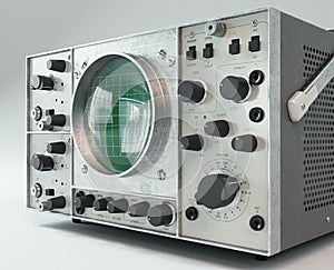 Vintage Oscilloscope Machine