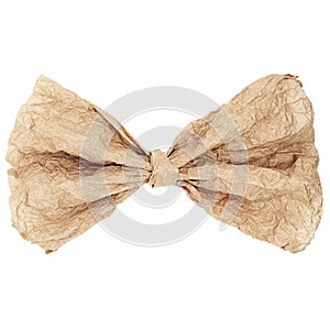 Vintage paper bow tie