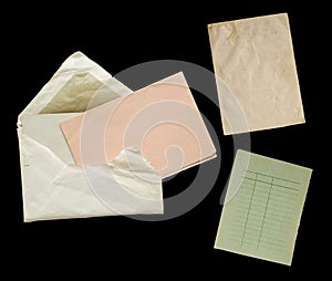 Vintage paper objects