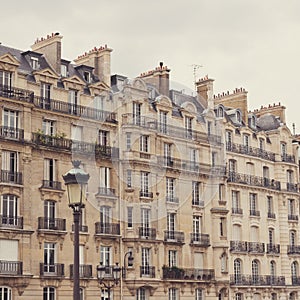 Vintage Paris building