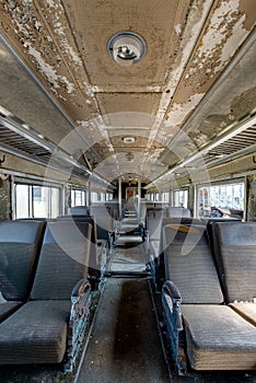 Vintage Passenger Car - Abandoned Train