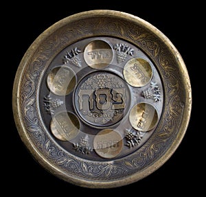 Vintage Passover Seder Plate