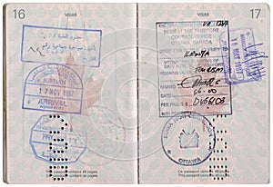 Vintage Passport