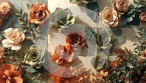 Vintage Pattern Patchwork