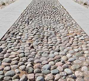 Vintage pavement tile