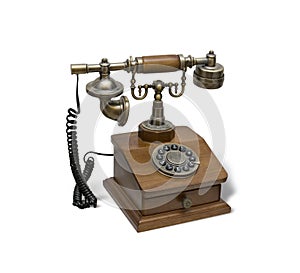 Antiguo teléfono 