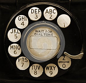 Vintage Phone Dial