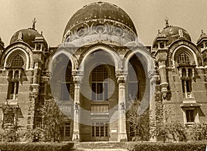 Vintage photo of Baroda college, Vadodara Baroda