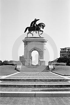 Vintage Look Sam Houston Memorial Monument photo