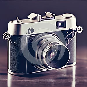 Vintage photo camera illustrazione reflex model photo