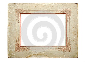 Vintage photographic frame