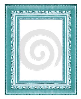 Vintage picture Frame isolated on white