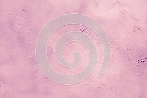 Vintage pink color stucco Wall Background